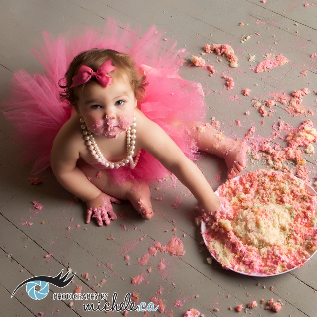 cake smash - photography by michele